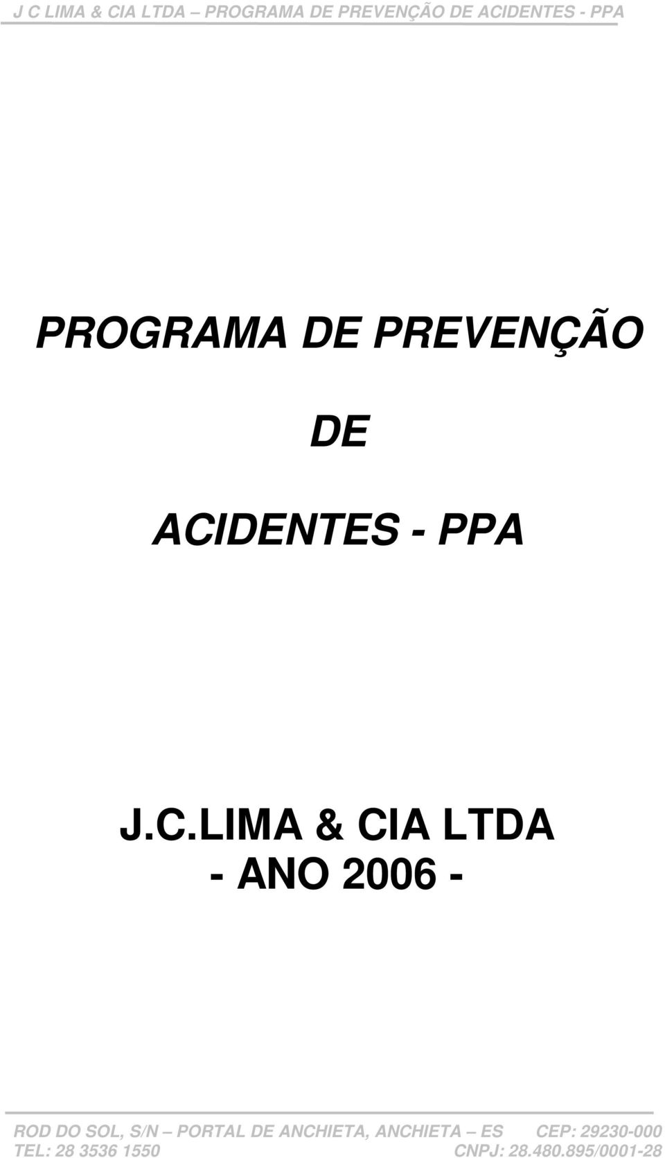 ACIDENTES - PPA J.
