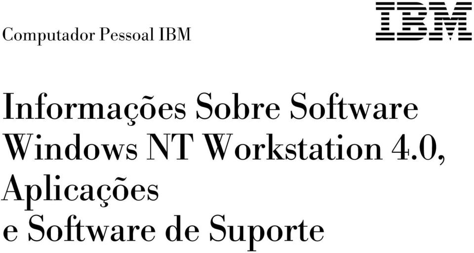 Windows NT Workstation 4.