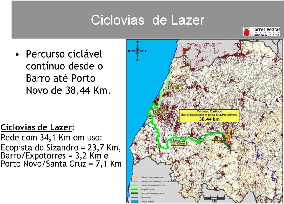 Ciclovias de Lazer: Rede com 34,1 Km em uso: Ecopista