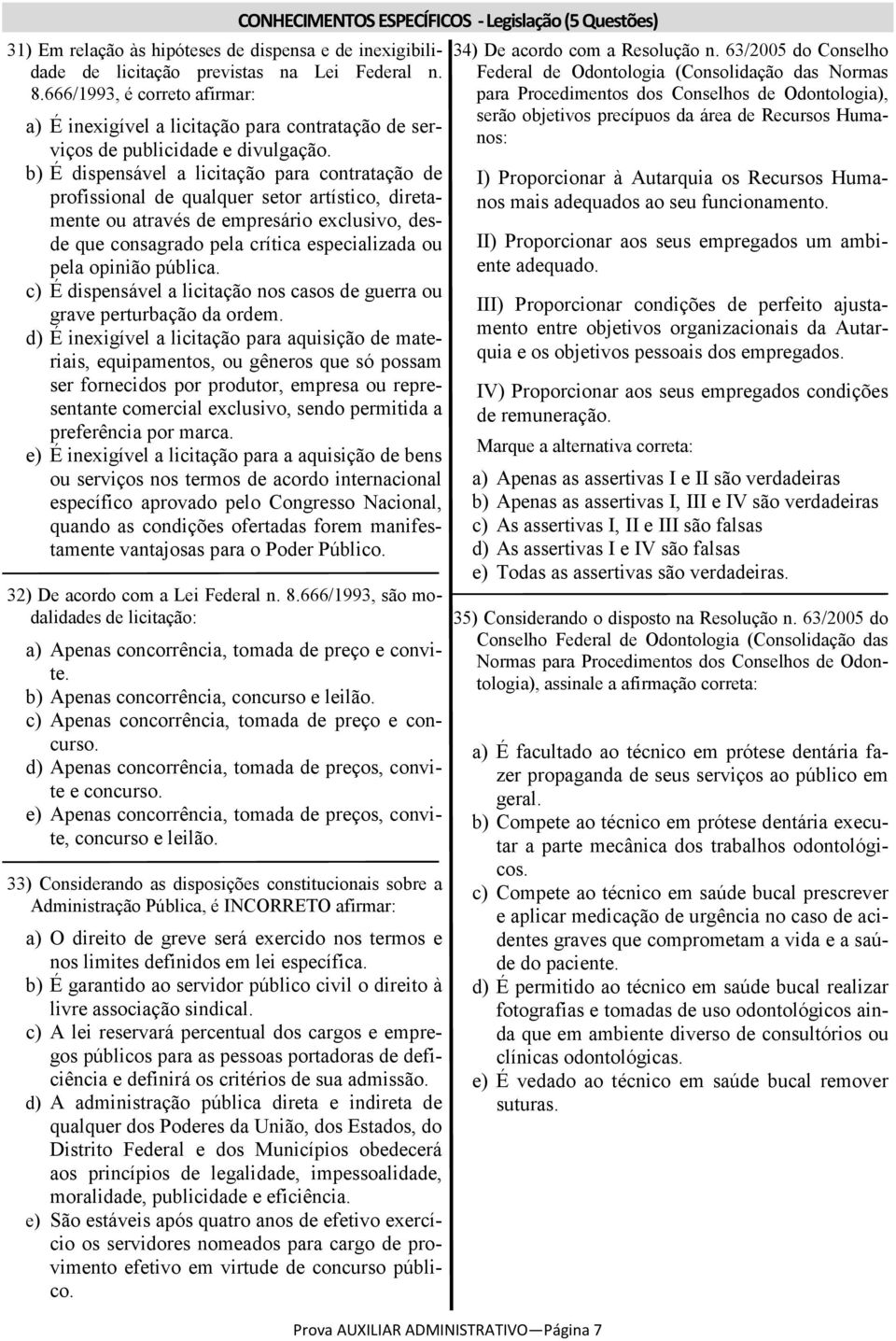 b) É dispensável a licitação para contratação de profissional de qualquer setor artístico, diretamente ou através de empresário exclusivo, desde que consagrado pela crítica especializada ou pela