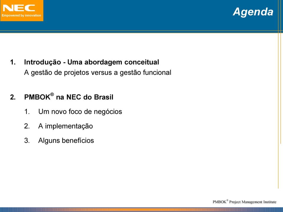 projetos versus a gestão funcional 2.