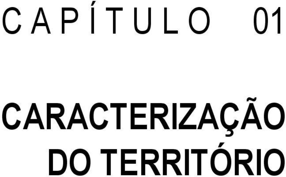 CARACTERIZAÇÃO DO TERRITÓRIO 41