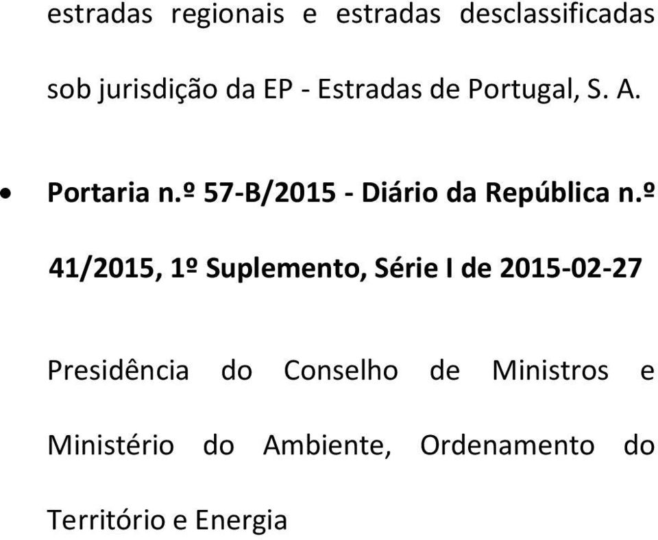 º 57-B/2015 - Diário da República n.