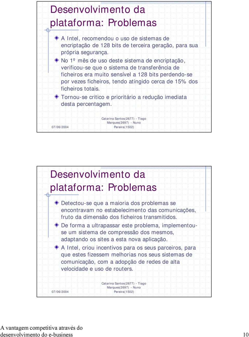 ficheiros totais. Tornou-se critico e prioritário a redução imediata desta percentagem.