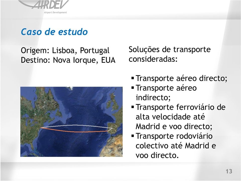 Transporte aéreo indirecto; Transporte ferroviário de alta velocidade