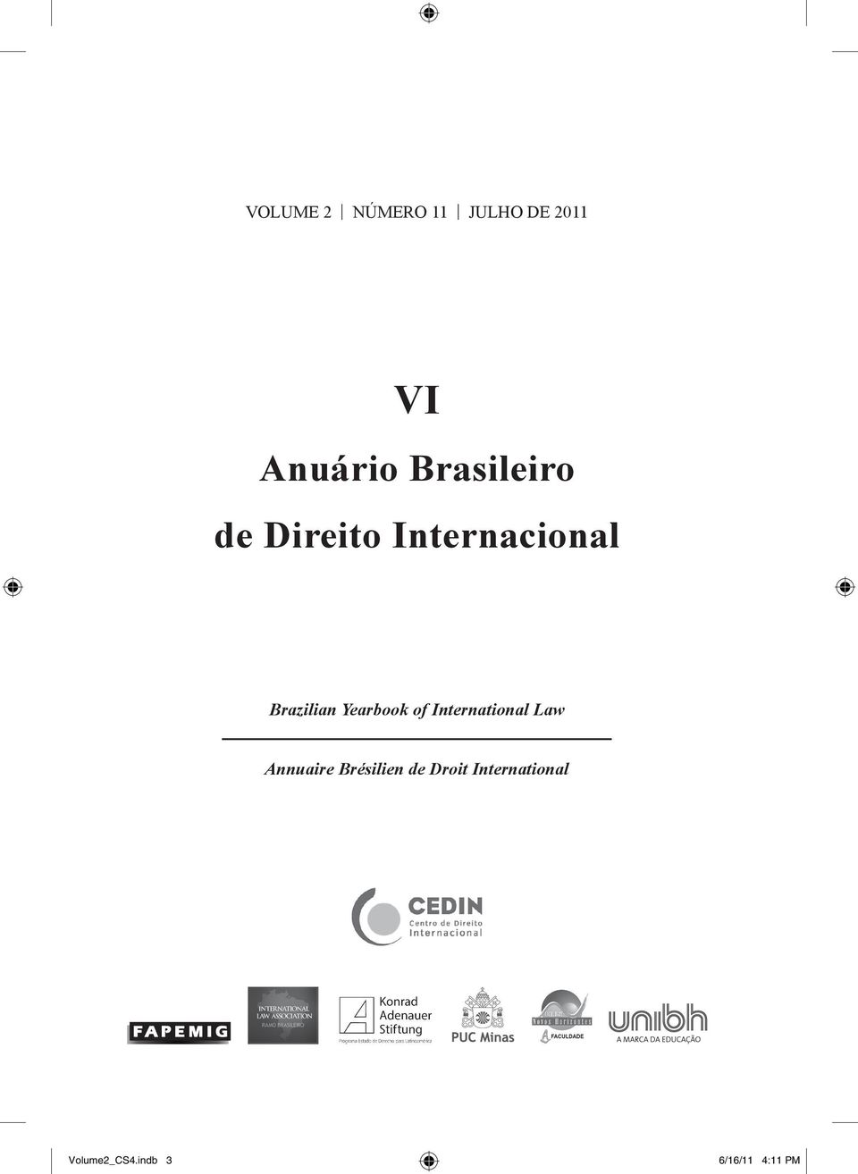 Yearbook of International Law Annuaire