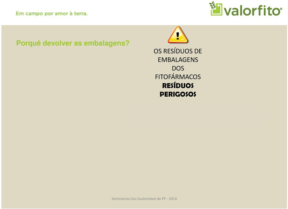 com CO2 Libertação de gases tóxicos NÃO QUEIMAR OS SACOS DE ENXOFRE Não enterrar