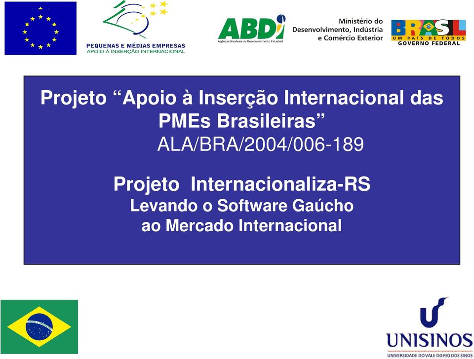 Internacionaliza-RS Projeto