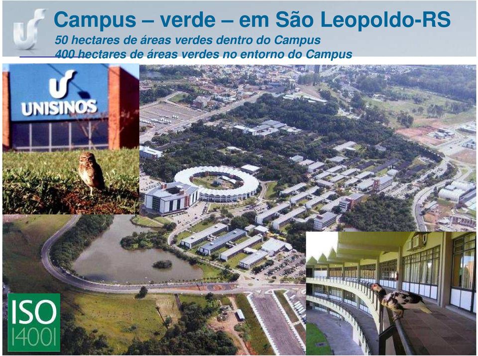 dentro do Campus 400 hectares