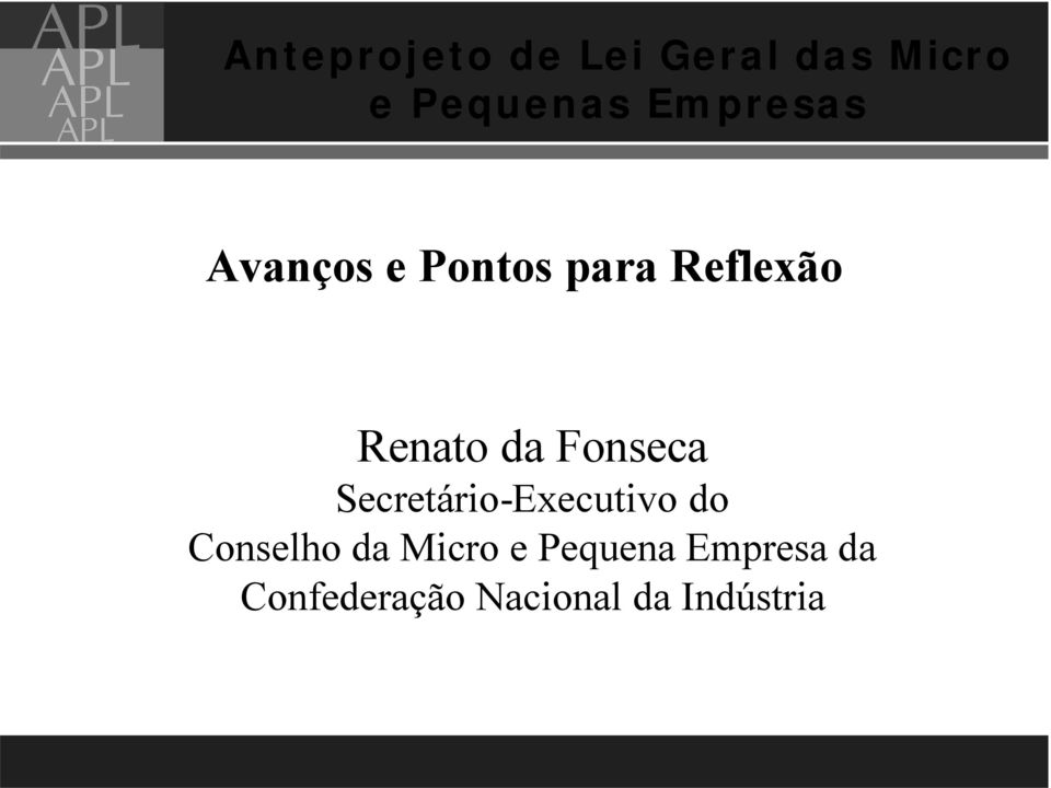 Secretário-Executivo do Conselho da