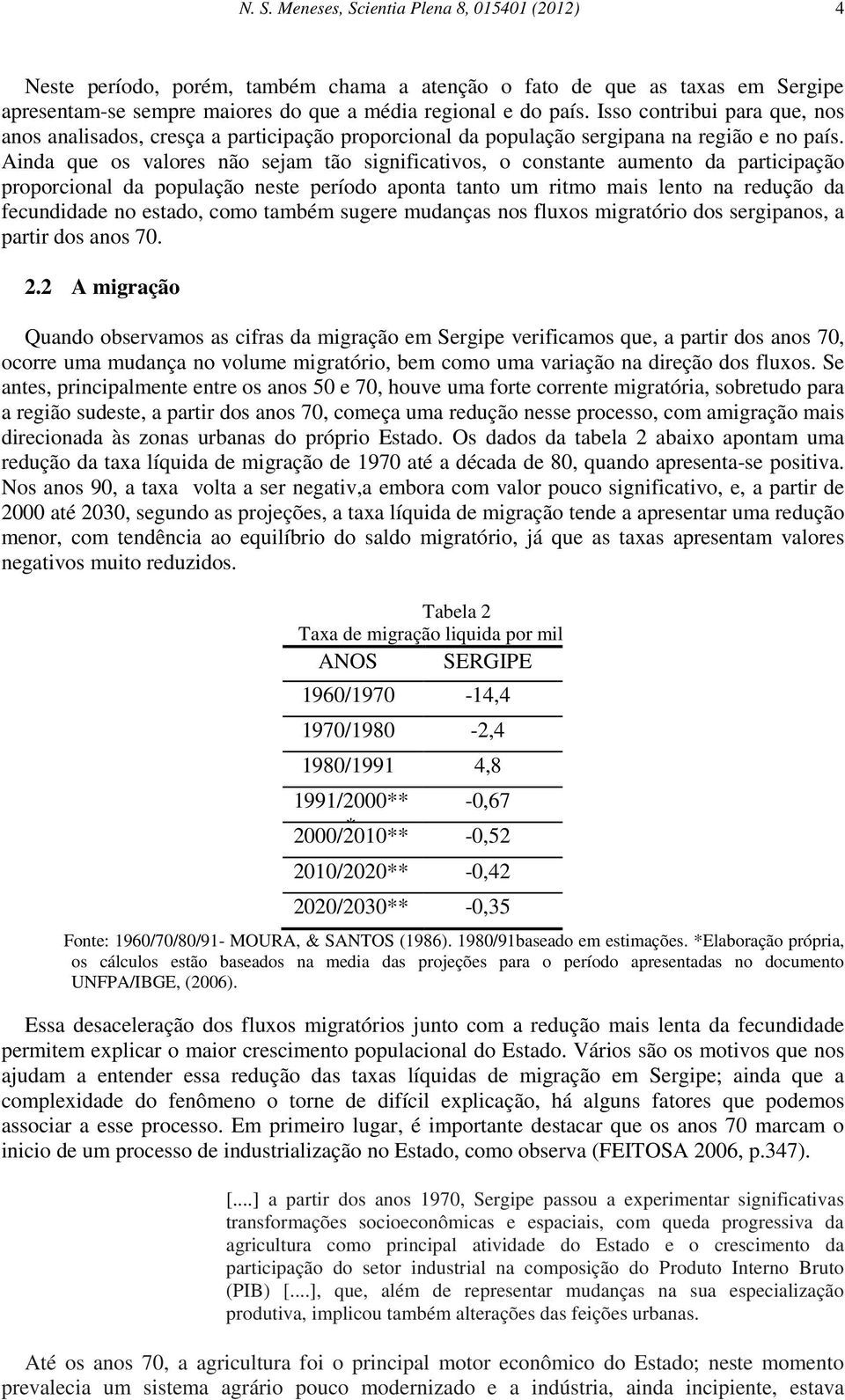 Ainda que os valores não sejam tão significativos, o constante aumento da participação proporcional da população neste período aponta tanto um ritmo mais lento na redução da fecundidade no estado,