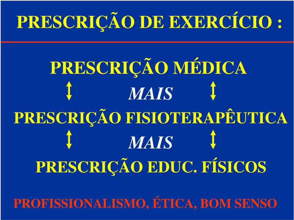 FISIOTERAPÊUTICA MAIS PRESCRIÇÃO