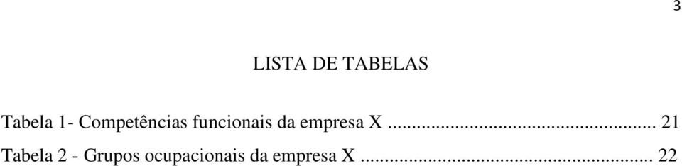 empresa X.