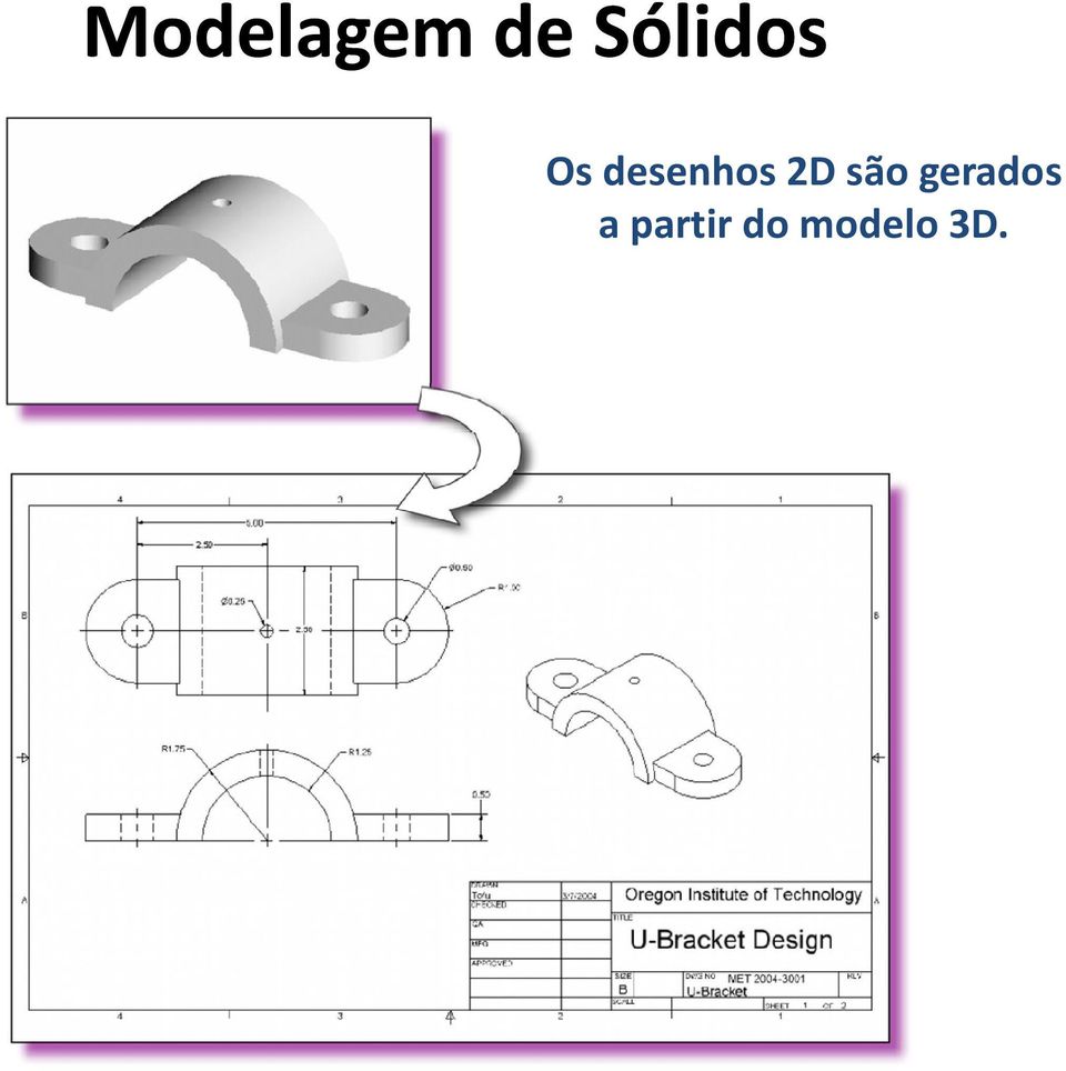 desenhos 2D são