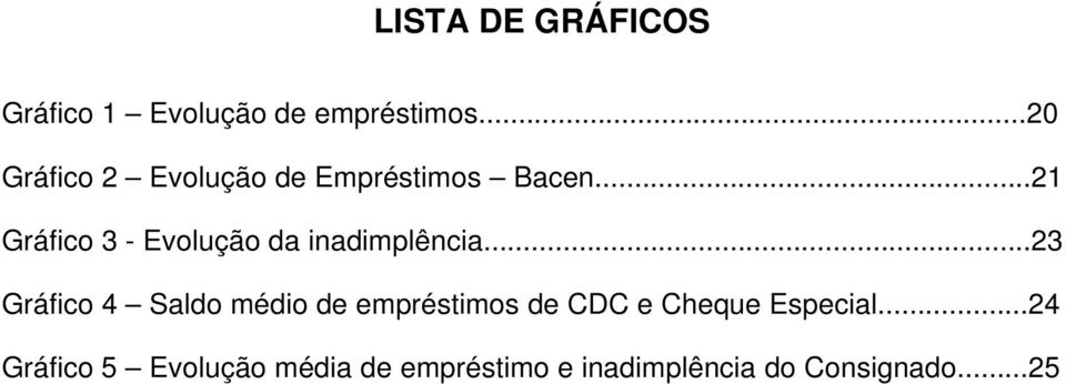 ..21 Gráfico 3 - Evolução da inadimplência.