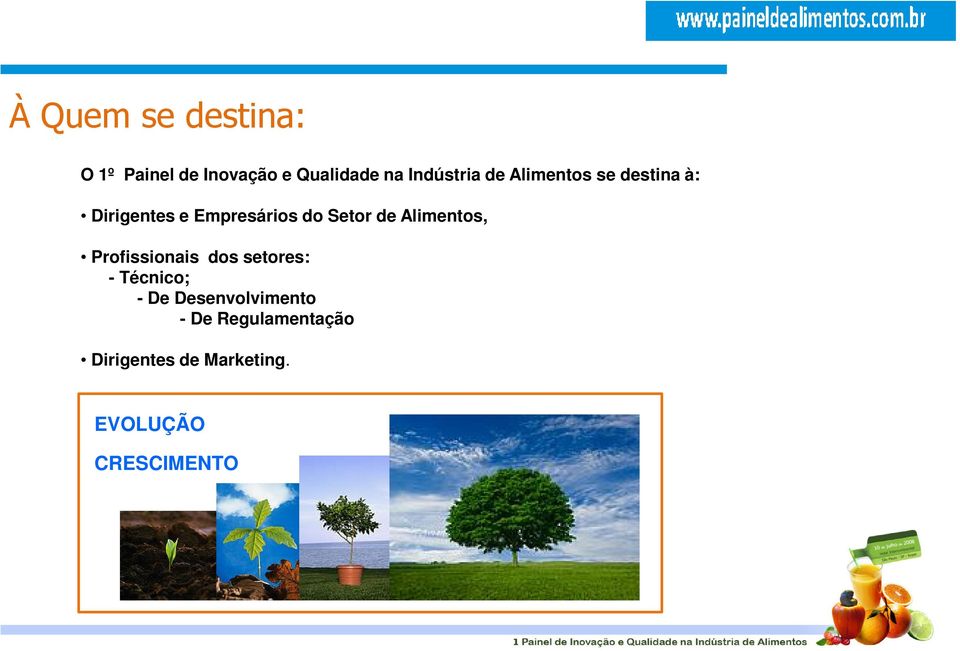 Alimentos, Profissionais dos setores: - Técnico; - De