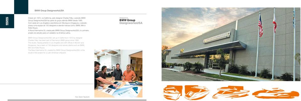 A Nova Intermarine 55, criada pelo BMW Group DesignworksUSA, é o primeiro projeto do estúdio para um estaleiro na América Latina.