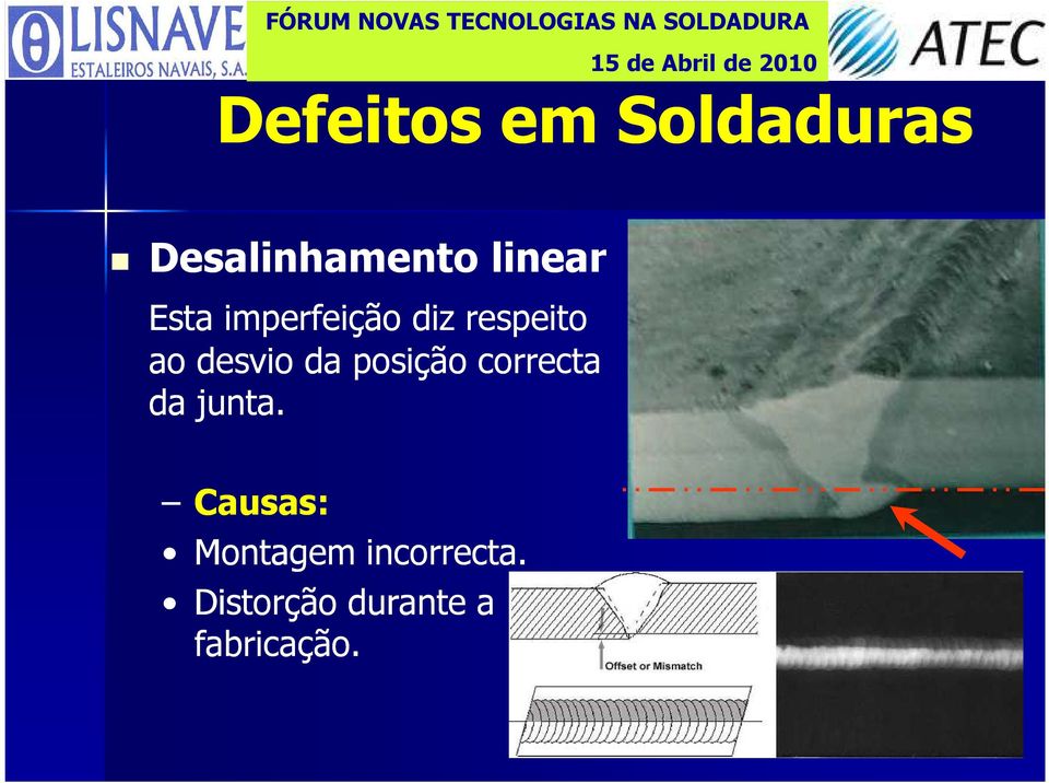 correcta da junta.