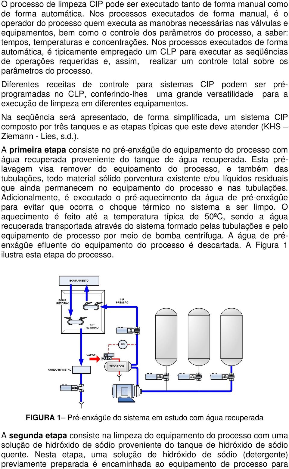 temperaturas e concentrações.