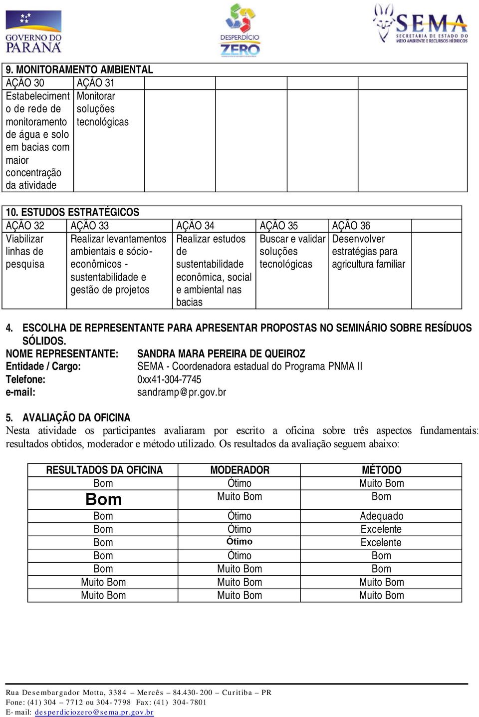 sustentabilidade e gestão de projetos Realizar estudos de sustentabilidade econômica, social e ambiental nas bacias Desenvolver estratégias para agricultura familiar 4.