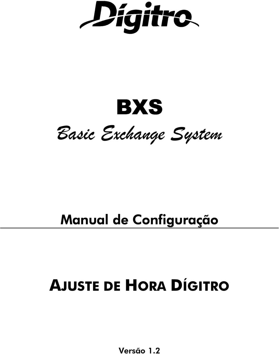 Configuração AJUSTE