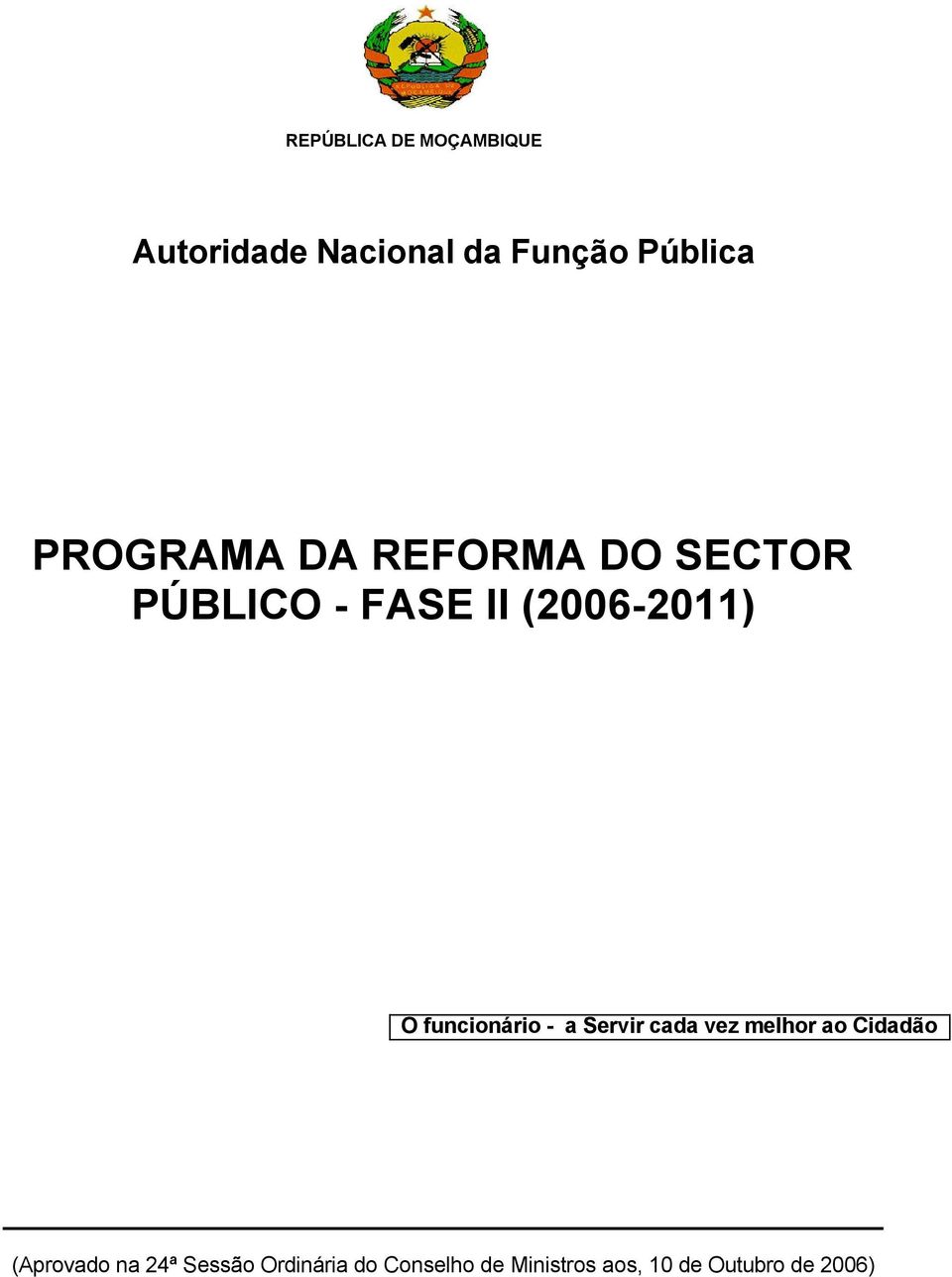 funcionário - a Servir cada vez melhor ao Cidadão (Aprovado na