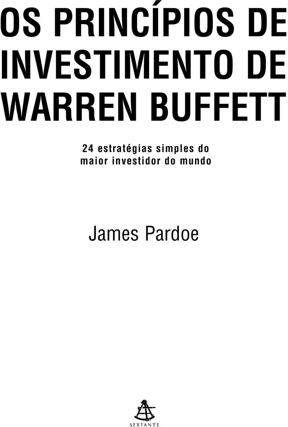 BUFFETT 24 estratégias