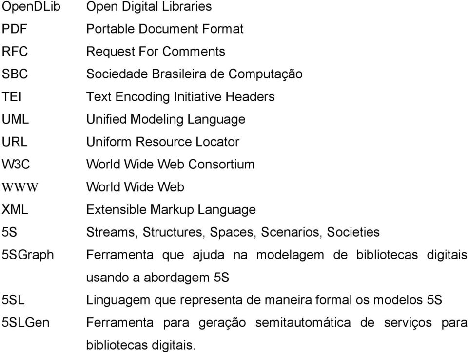 Web Extensible Markup Language Streams, Structures, Spaces, Scenarios, Societies Ferramenta que ajuda na modelagem de bibliotecas digitais usando