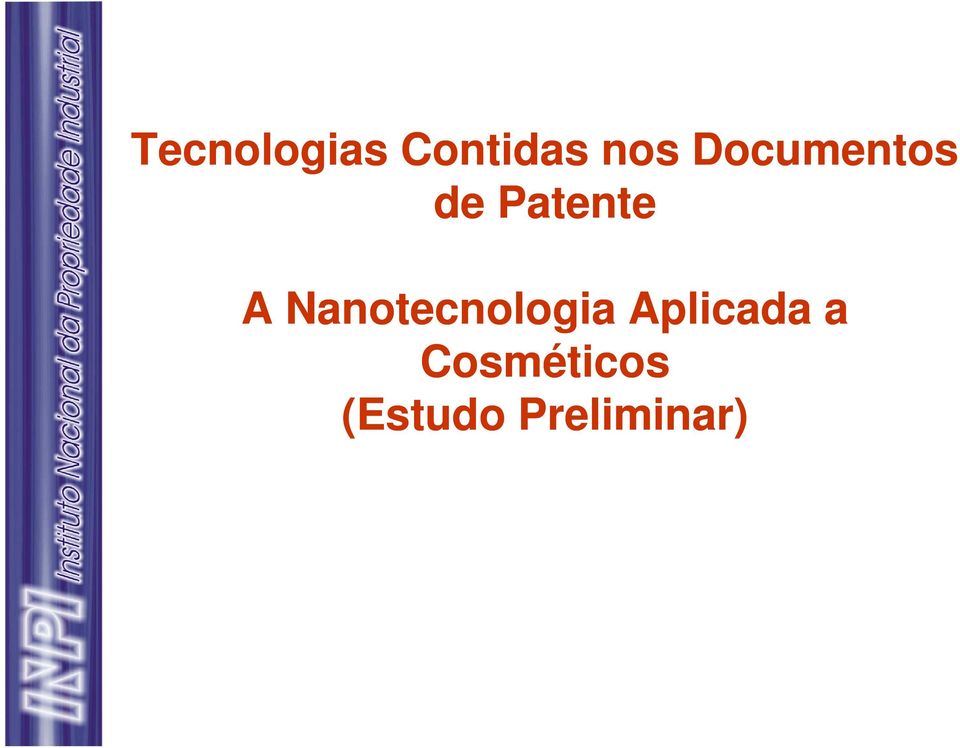 Nanotecnologia Aplicada a