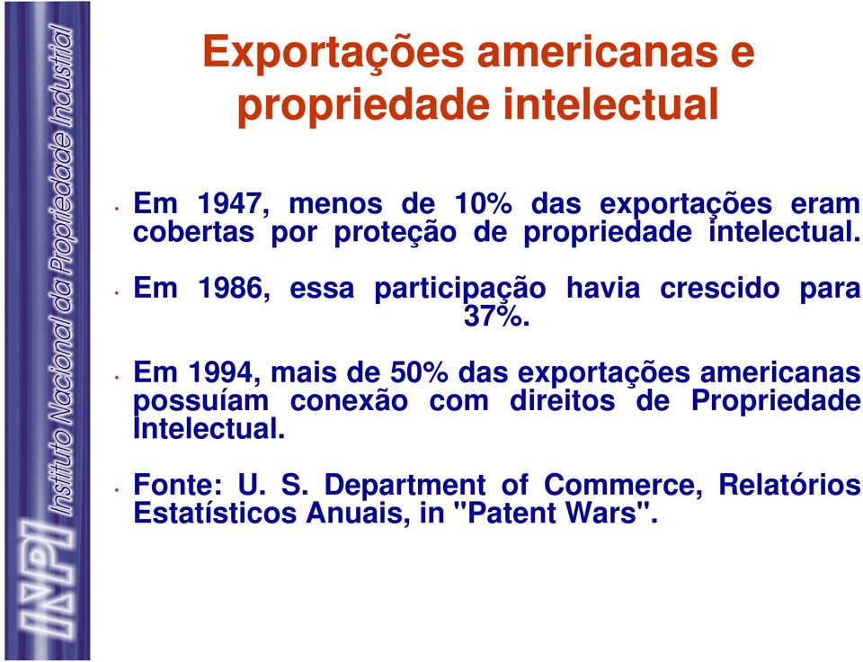 Em 1986, essa participação havia crescido para 37%.