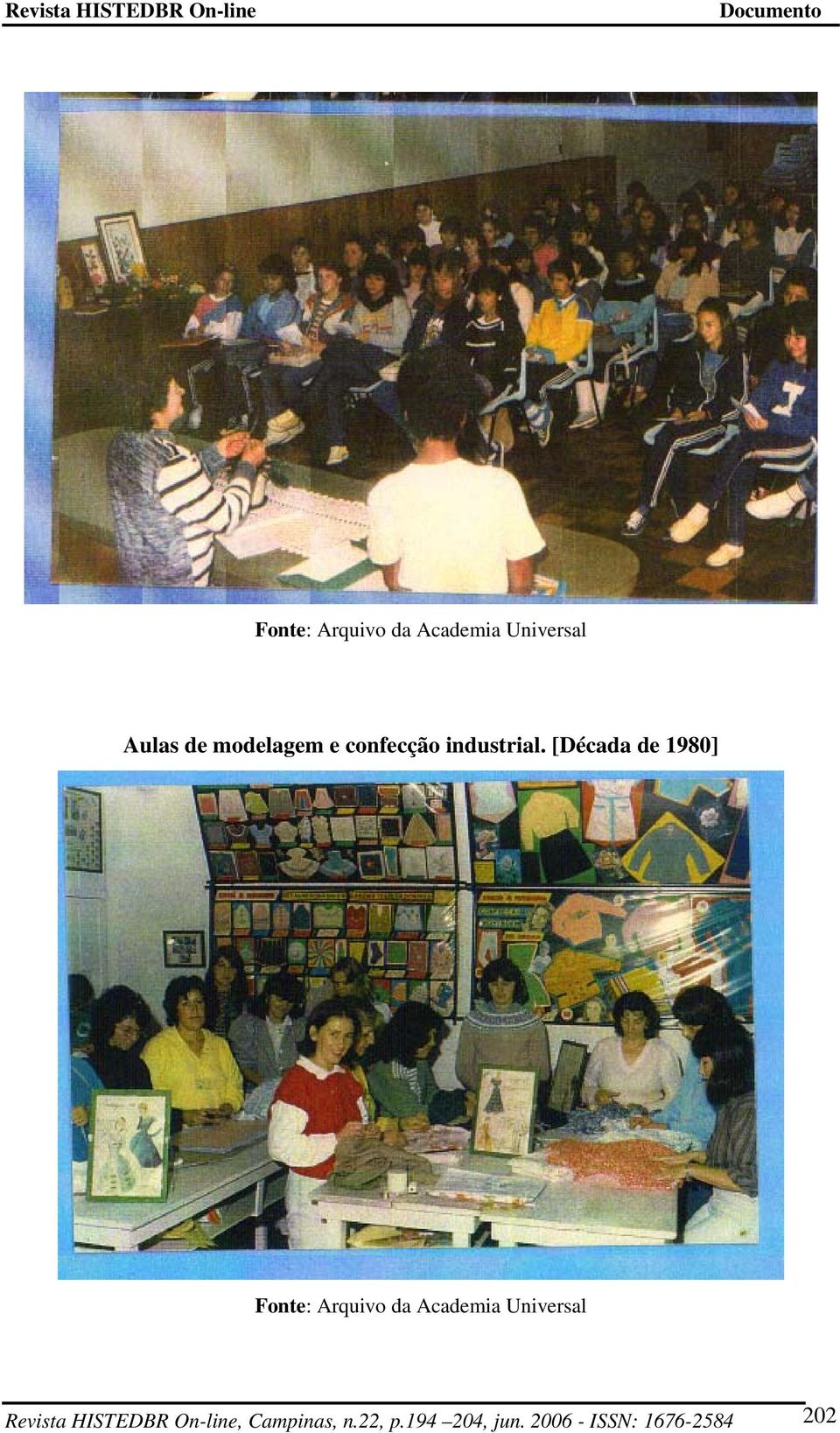 [Década de 1980] Revista HISTEDBR