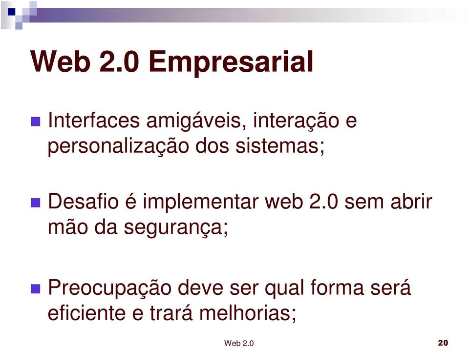 implementar web 2.