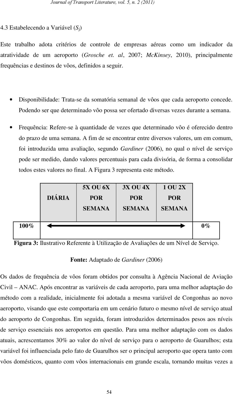 Podendo ser que determinado vôo possa ser ofertado diversas vezes durante a semana. Frequência: Refere-se à quantidade de vezes que determinado vôo é oferecido dentro do prazo de uma semana.