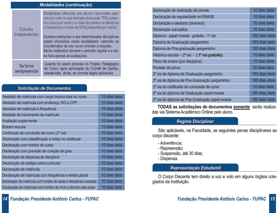 Existem restrições a que determinadas disciplinas sejam oferecidas nesta modalidade, cabendo ao Coordenador de seu curso orientar a respeito.