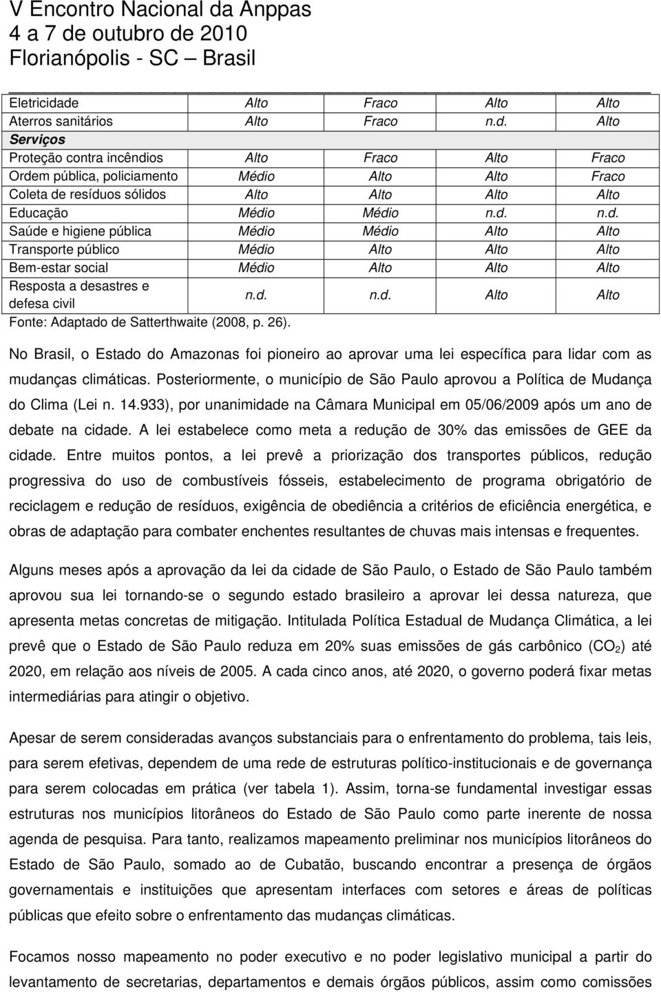 26). No Brasil, o Estado do Amazonas foi pioneiro ao aprovar uma lei específica para lidar com as mudanças climáticas.