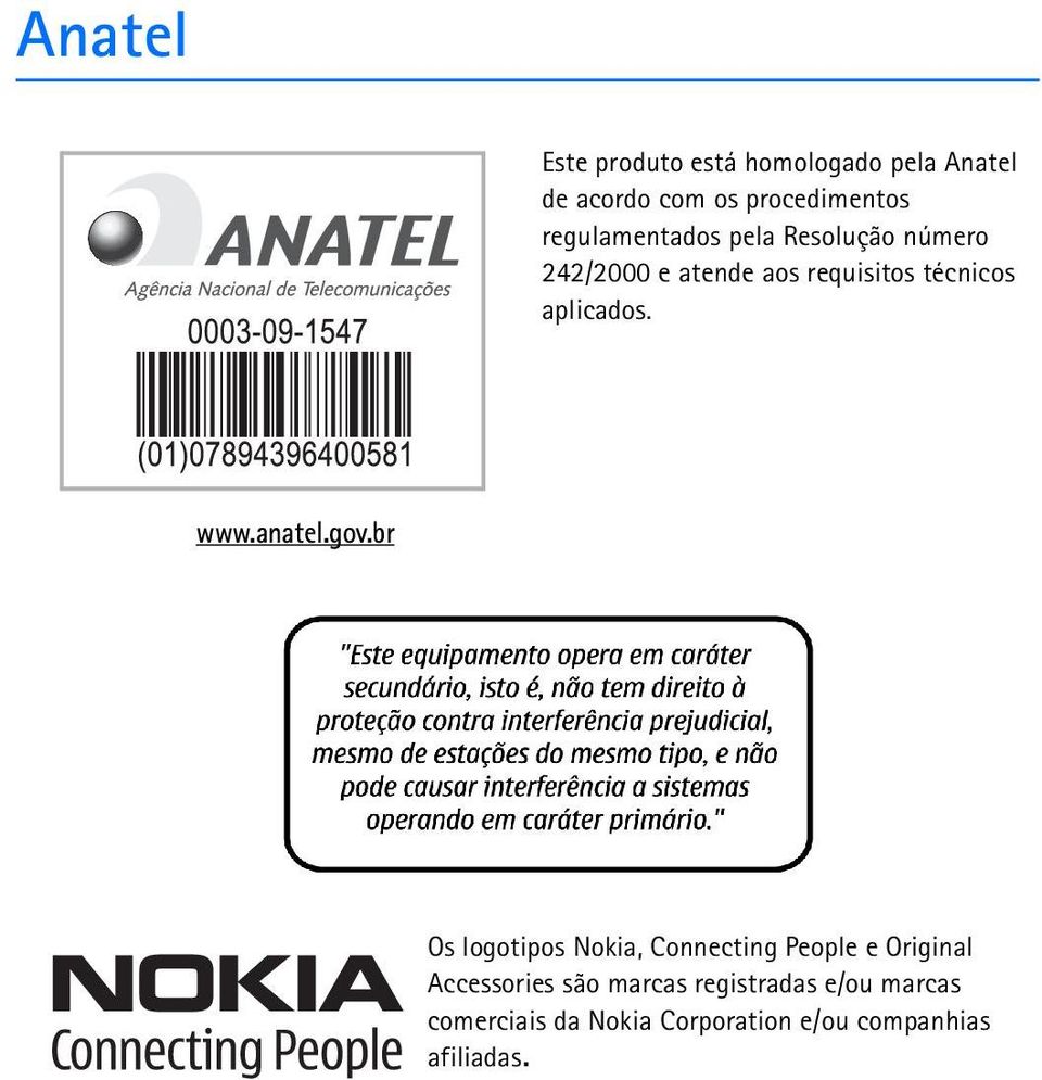 aplicados. www.anatel.gov.