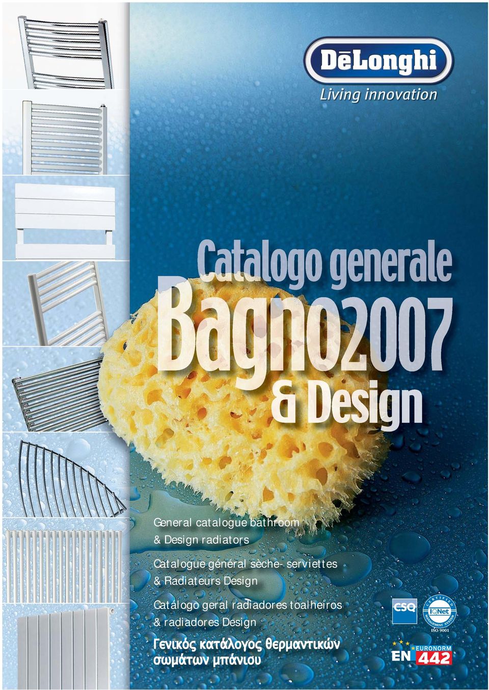 Design Catálogo geral radiadores toalheiros &