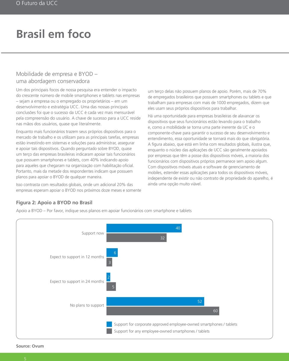 Uma das nossas principais conclusões foi que o sucesso da UCC é cada vez mais mensurável pela compreensão do usuário.