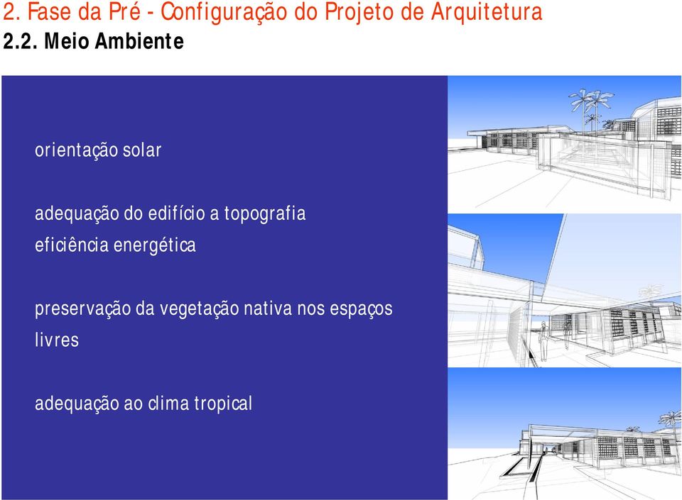 edifício a topografia eficiência energética preservação