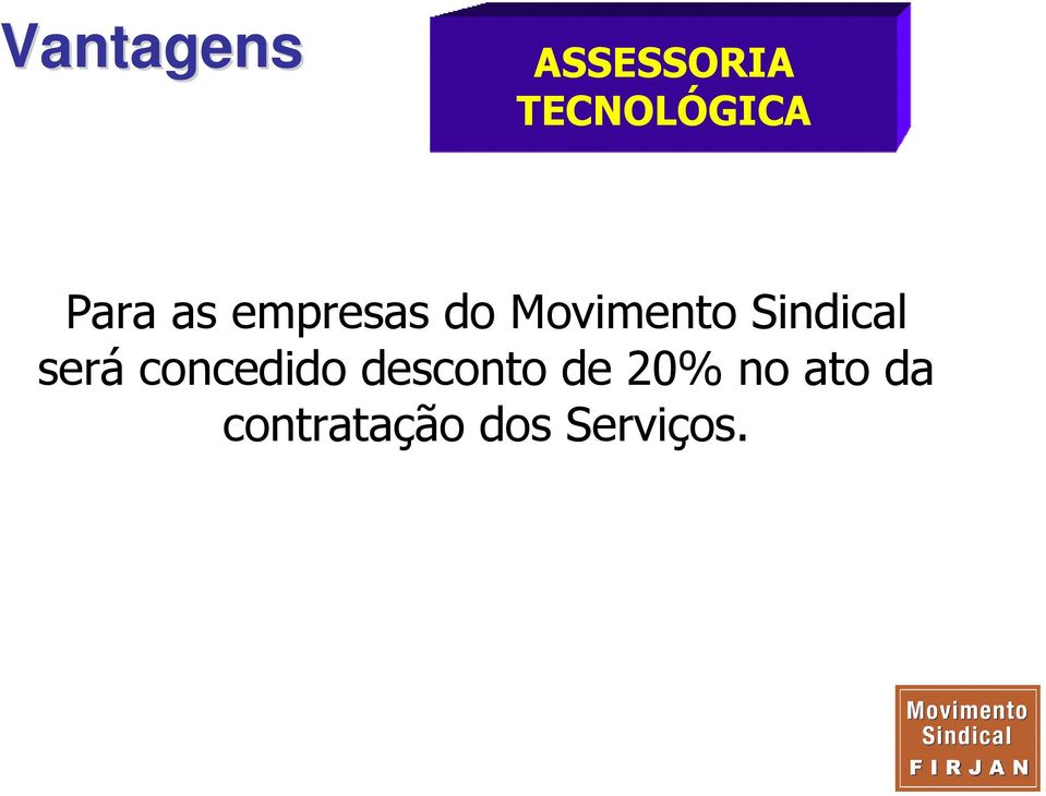 será concedido desconto de 20%