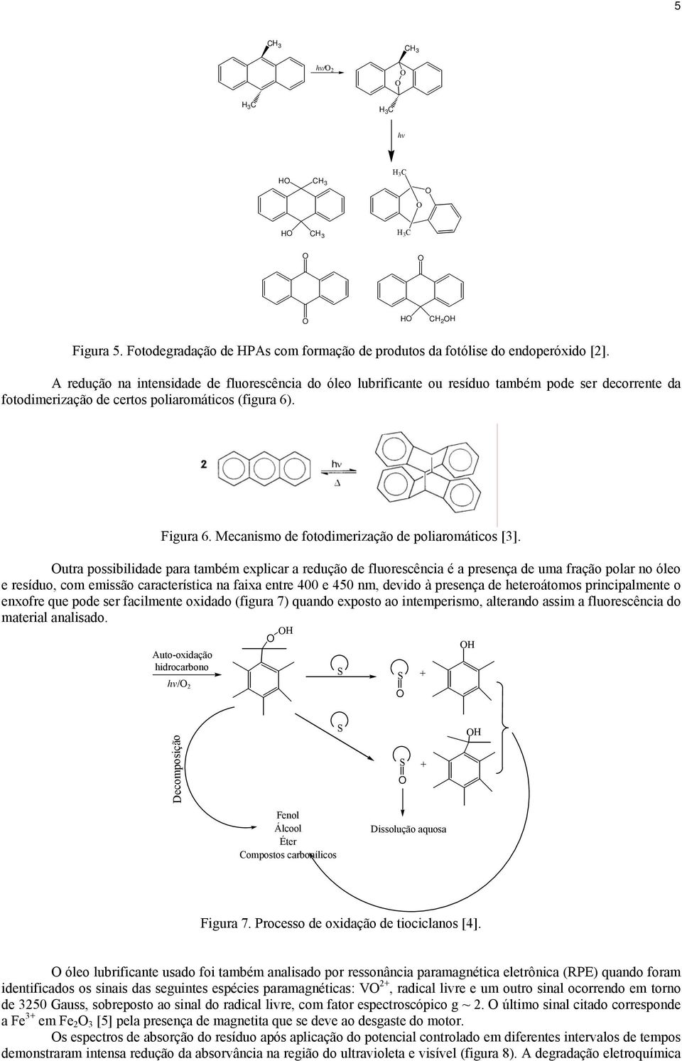 Mecanismo de fotodimerização de poliaromáticos [3].