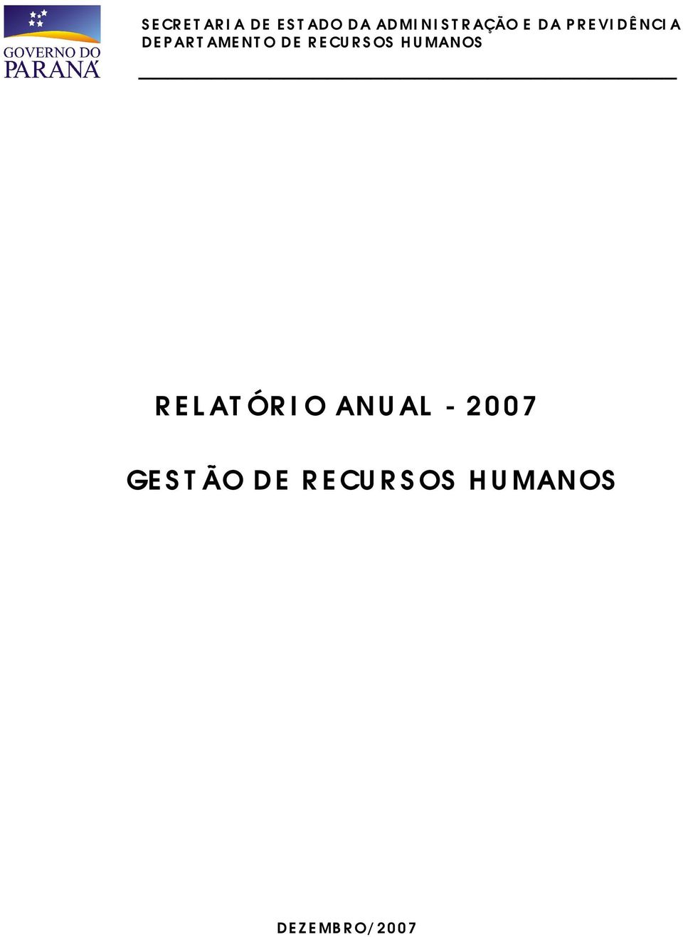 DE RECURSOS HUMANOS