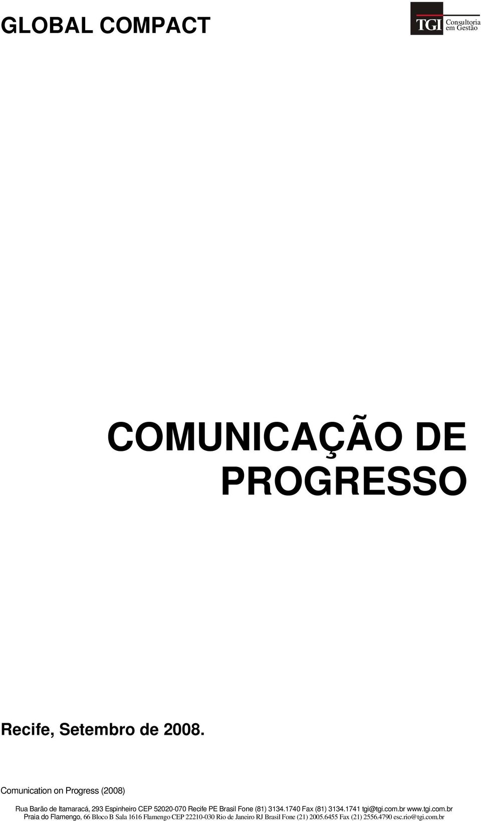 COMUNICAÇÃO DE