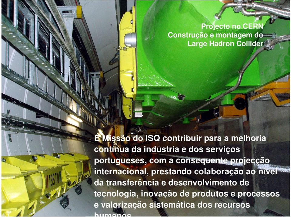 consequente projecção internacional, prestando colaboração ao nível da transferência e