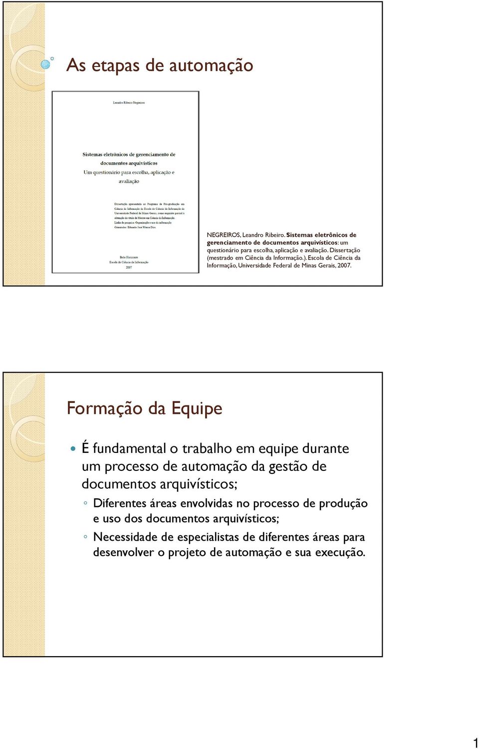 Dissertação (mestrado em Ciência da Informação.). Escola de Ciência da Informação, Universidade Federal de Minas Gerais, 2007.
