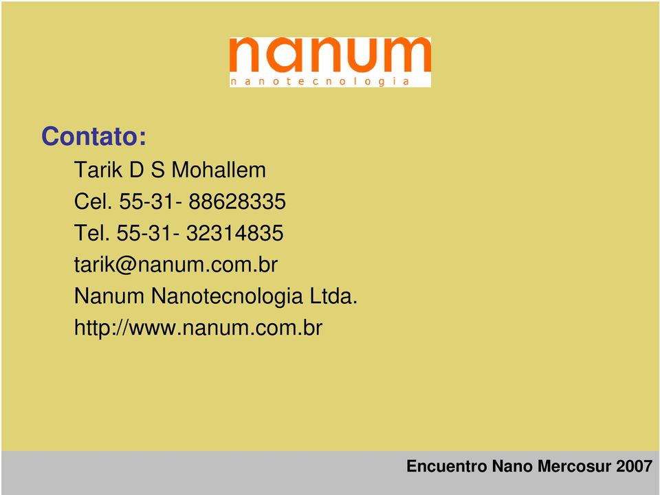 55-31- 32314835 tarik@nanum.com.