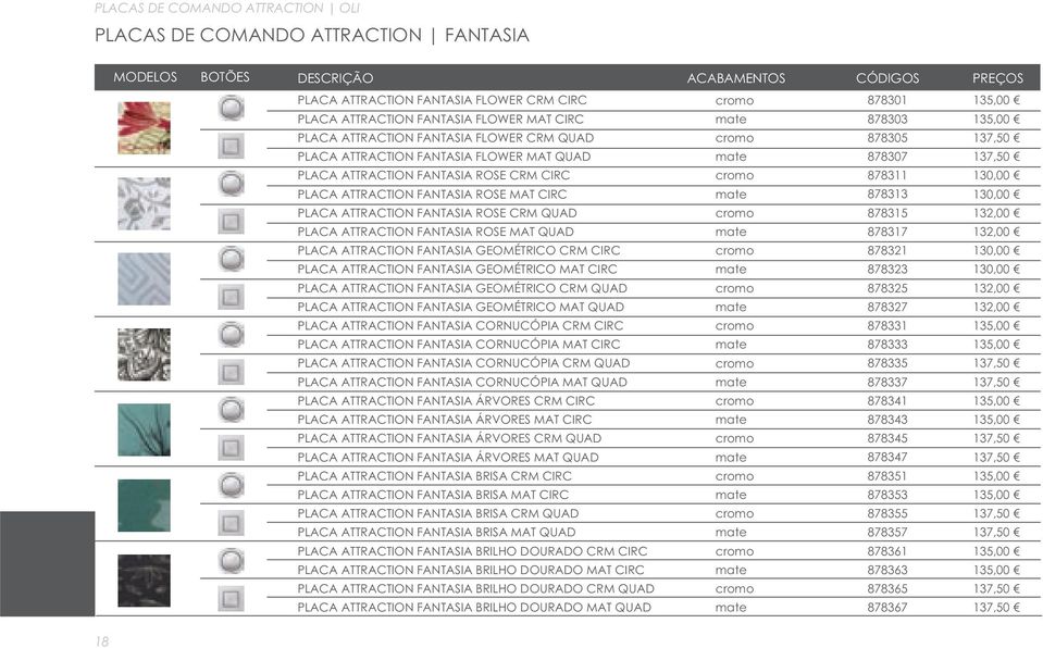 FANTASIA ROSE MAT QUAD PLACA ATTRACTION FANTASIA GEOMÉTRICO CRM CIRC PLACA ATTRACTION FANTASIA GEOMÉTRICO MAT CIRC PLACA ATTRACTION FANTASIA GEOMÉTRICO CRM QUAD PLACA ATTRACTION FANTASIA GEOMÉTRICO