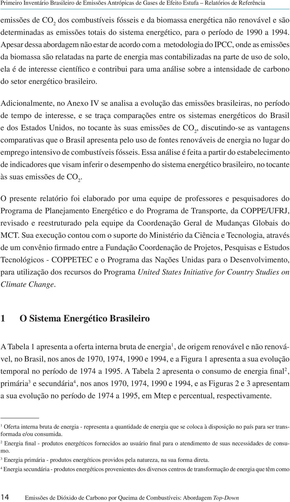 científico e contribui para uma análise sobre a intensidade de carbono do setor energético brasileiro.