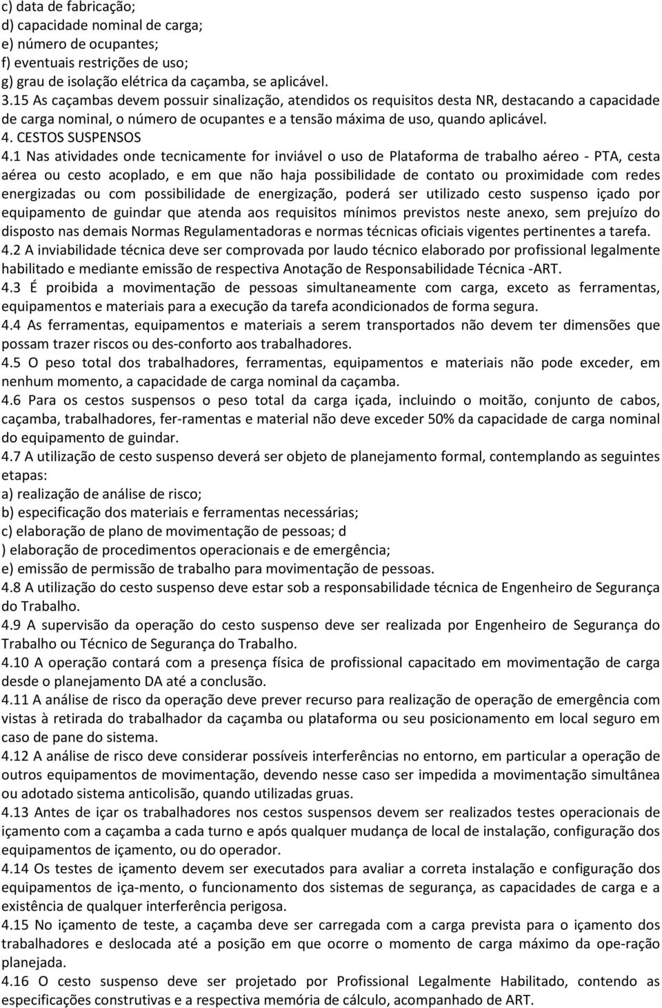 CESTOS SUSPENSOS 4.