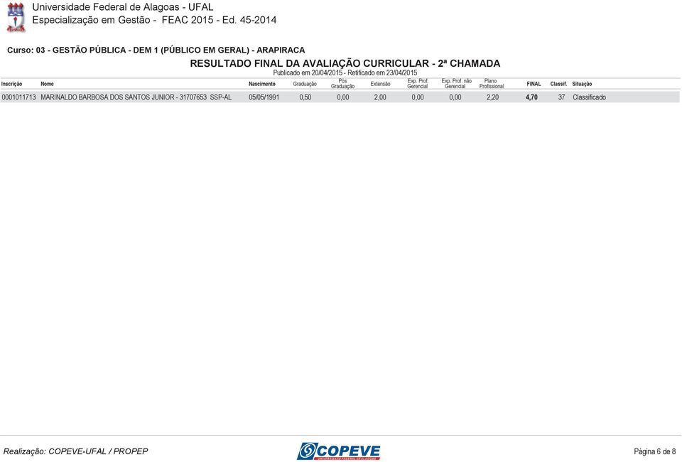 GERAL) - ARAPIRACA 3% 8'$/+'&,-*'$*-)',-))'+.